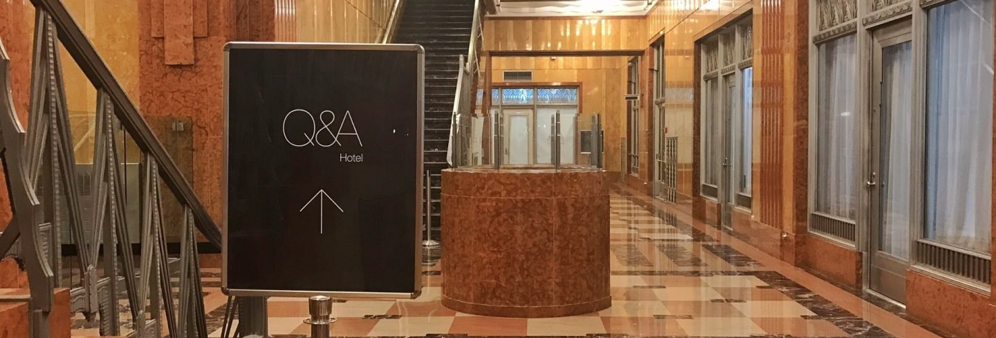A stay at the Q & A Residential Hotel, New York City